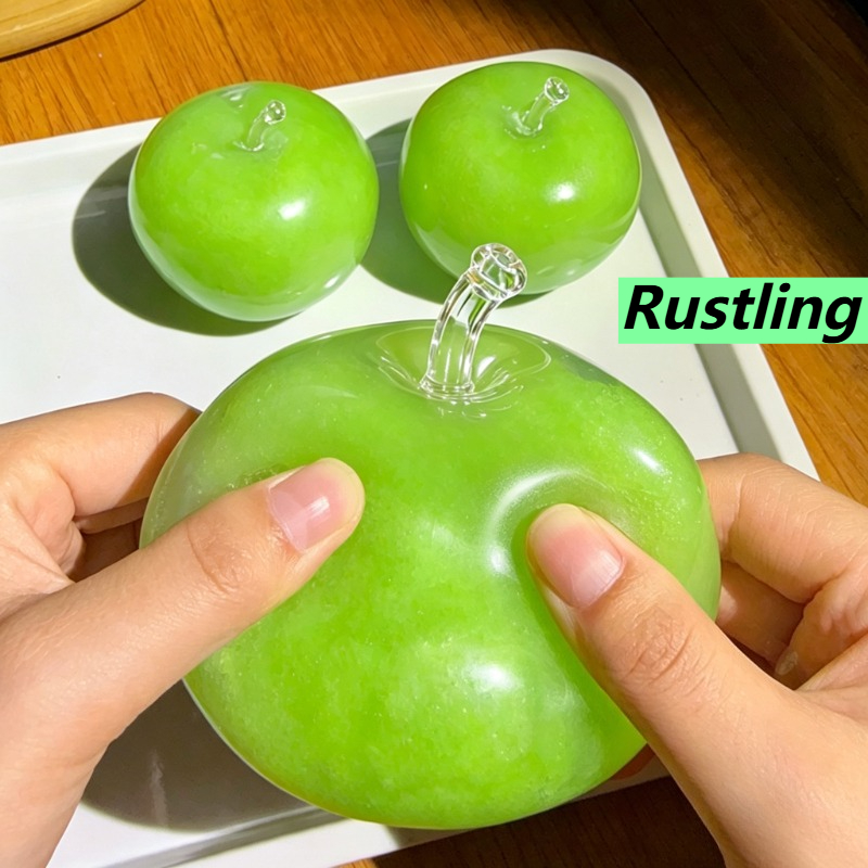 Sports Equipment For Home - Green Apple Slushie Squishy Fidget Toy