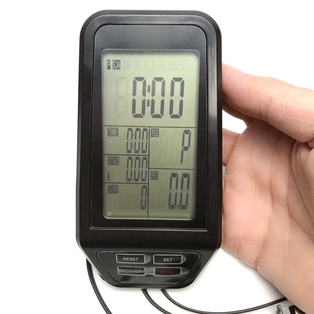 Sports Equipment Online - Black Exercise Bike Computer Display Screen