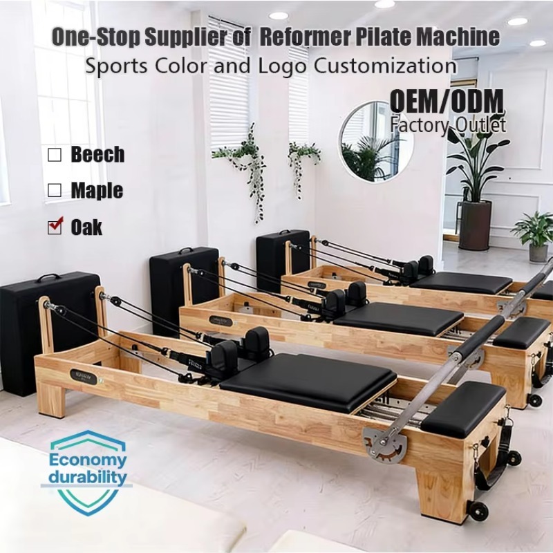 Sports Equipment For Home - Pilates Reformers Body Exercise Yoga Machine