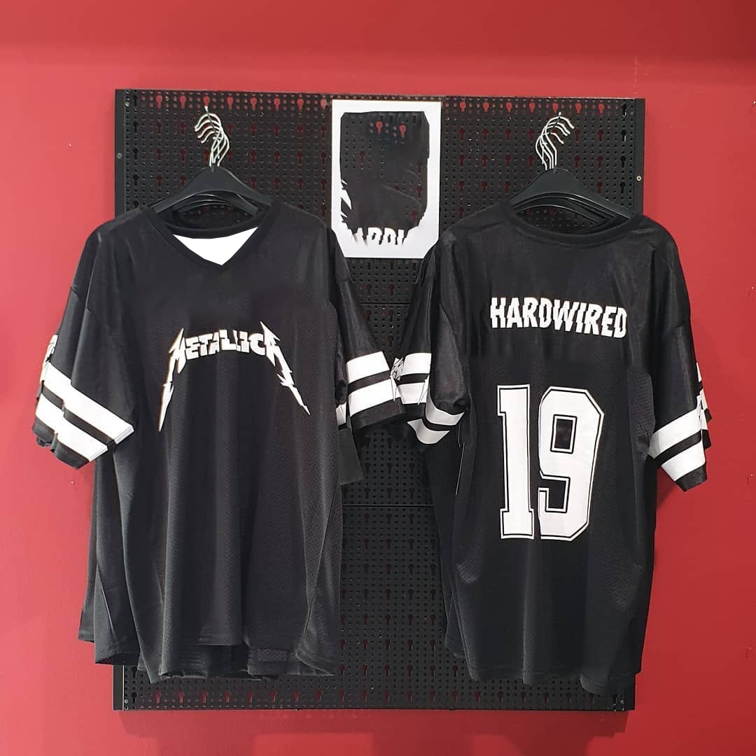 Sports Equipment Jersey - Metallica Hardwired 19 Mesh Unisex Baseball