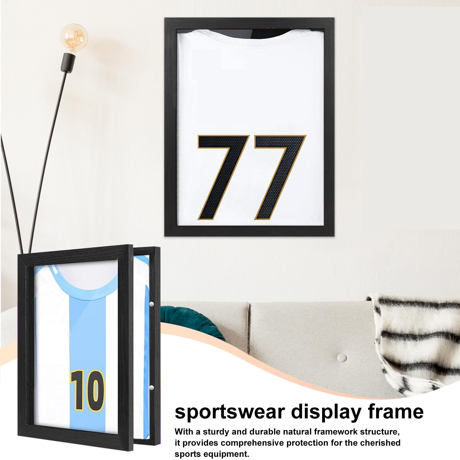 Sports Equipment Cabinet - Sports Shirt Frame UV Protection Wall