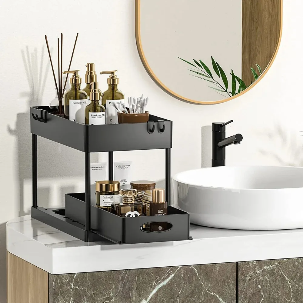 2 Tier Under Sink Sliding Stor - đánh giá và giá Sports Equipment Cabinet