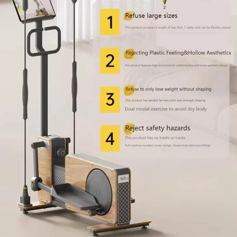 Elliptical Machine Small Woode - đánh giá và giá Sports Equipment For Home