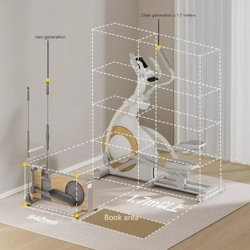 Elliptical Machine Small Woode - đánh giá và giá Sports Equipment For Home