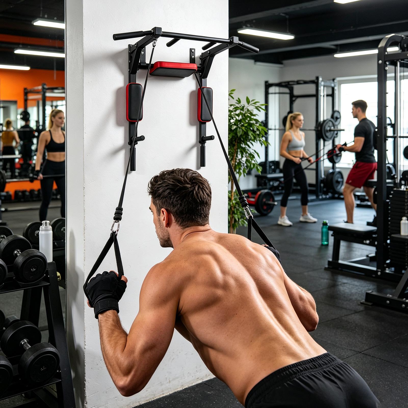 Wall-Mounted Pull-up Bar Fitne - đánh giá và giá Sports Equipment For Home